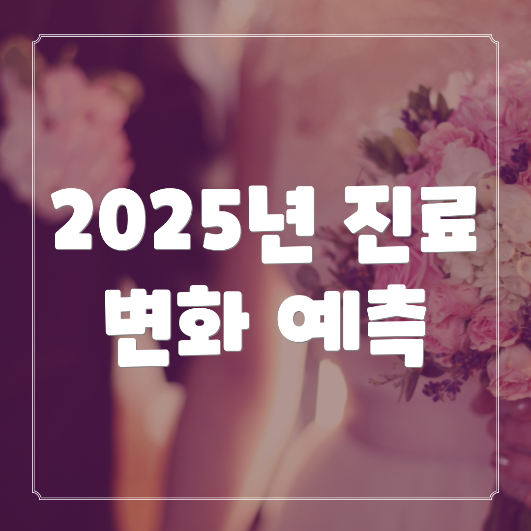 2025년 진료 변화 예측