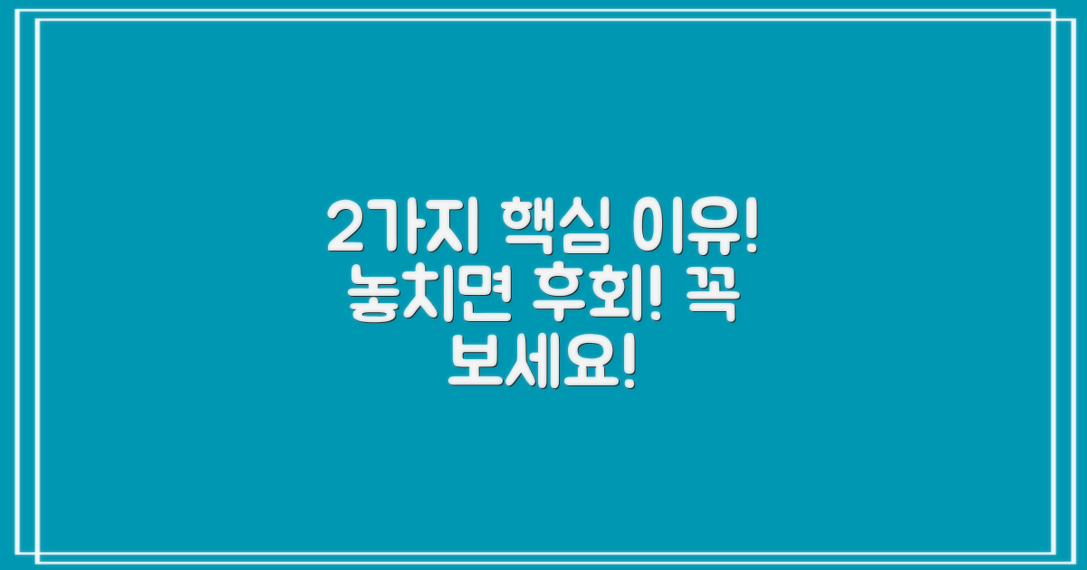 2가지 추천 이유