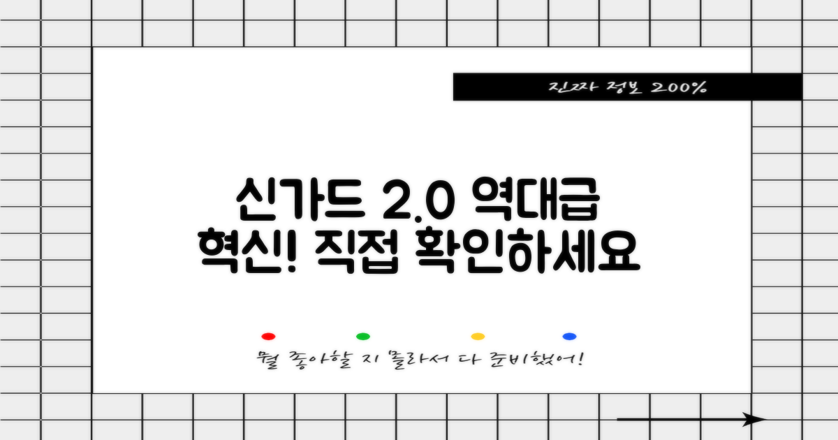 신가드 2.0, 무엇이 특별할까?