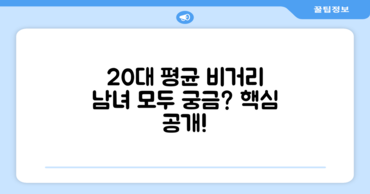 남녀 모두 20대 평균 비거리