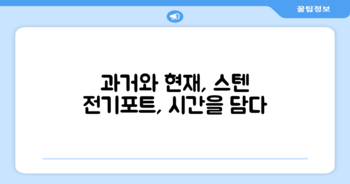 과거와 현재, 스텐 전기포트