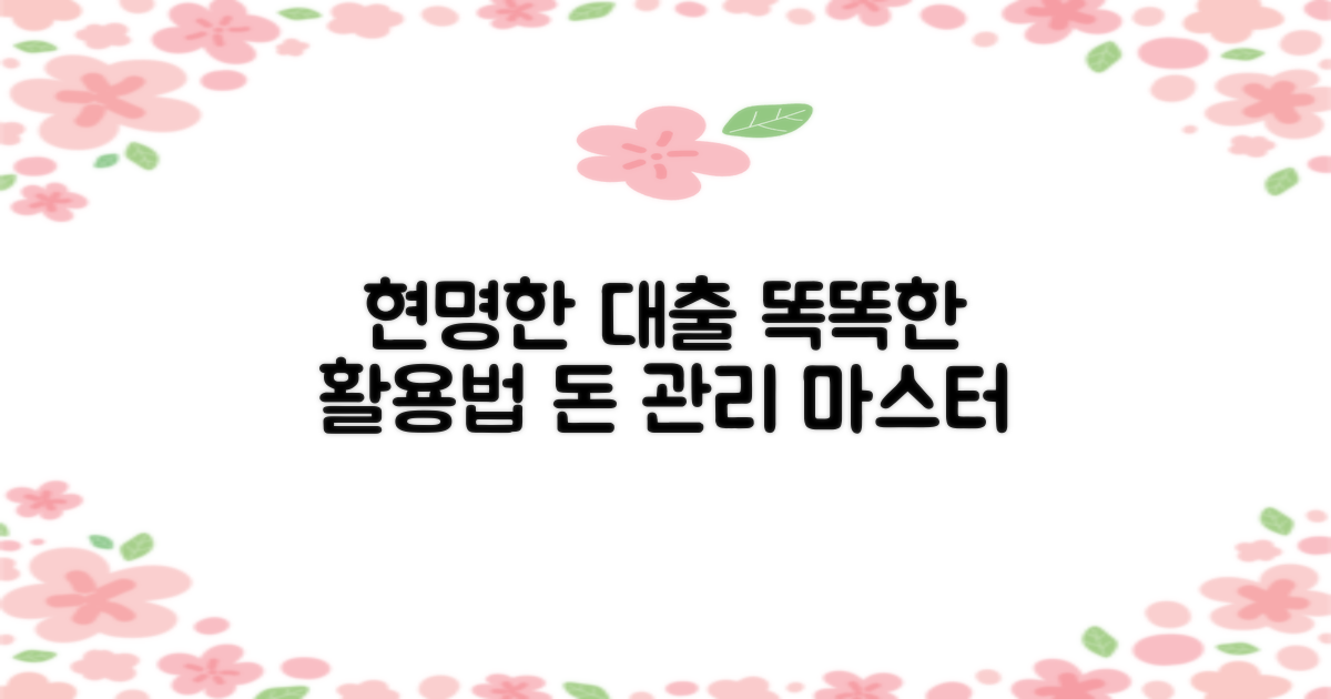 현명한 대출, 똑똑하게 활용하기