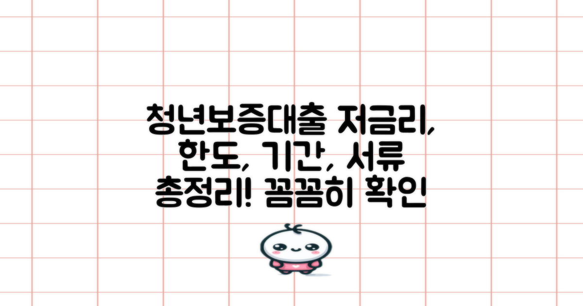 청년보증대출: 저금리, 한도, 기간, 서류 총정리!