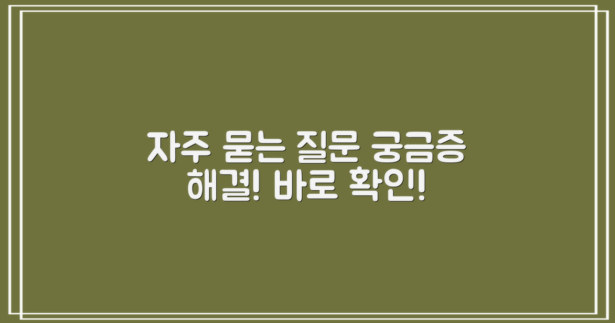 자주 묻는 질문