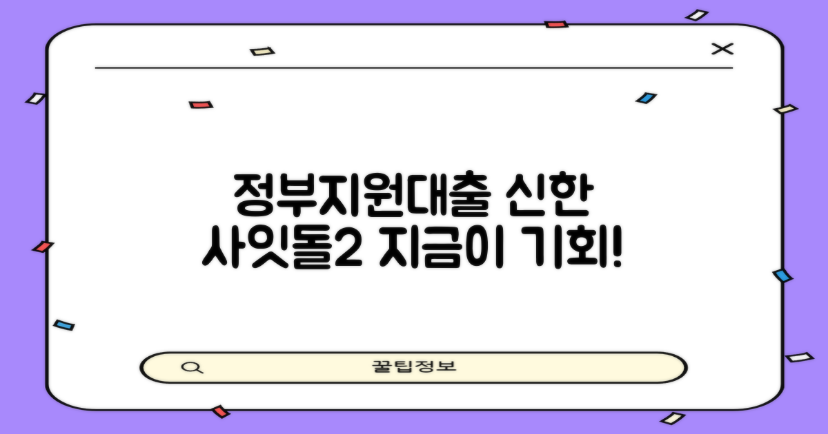신한 사잇돌2: 정부지원대출, 지금이 기회!